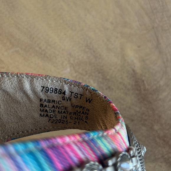 Womens Minnetonka Thong Gem Sandals Size 6 W - Picture 5 of 5